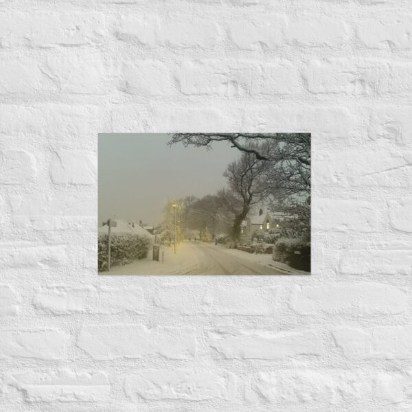 Heol-y-Felin Winter Scene poster - Image 6