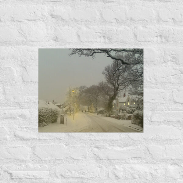 Heol-y-Felin Winter Scene poster - Image 7