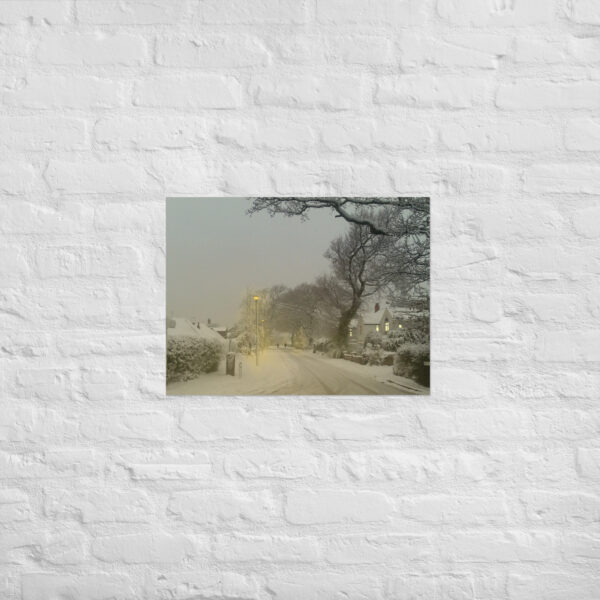 Heol-y-Felin Winter Scene poster - Image 8