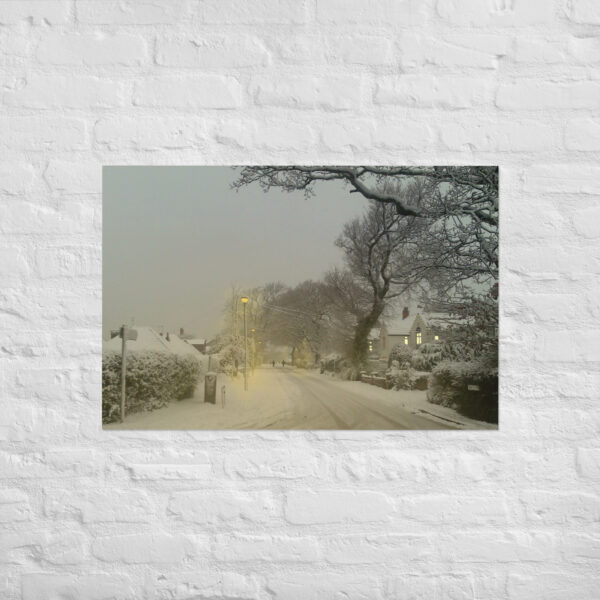 Heol-y-Felin Winter Scene poster - Image 9