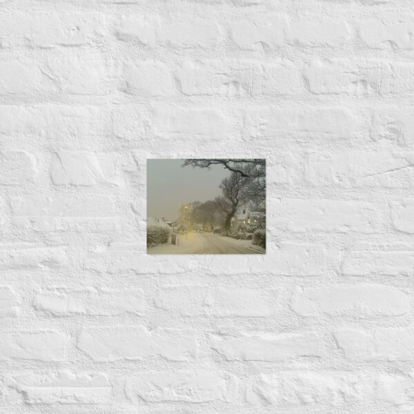 Heol-y-Felin Winter Scene poster - Image 10