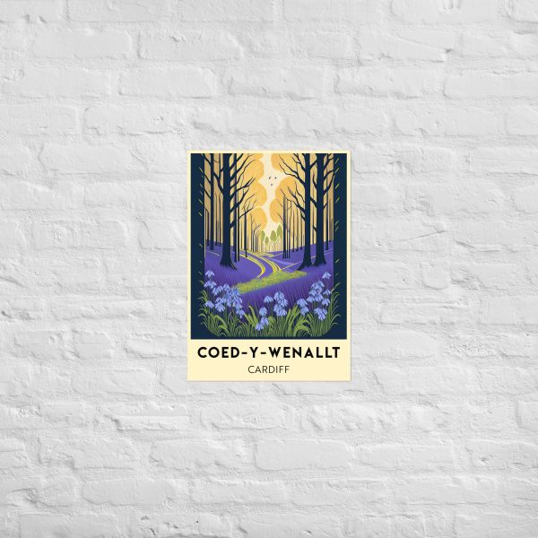 Coed-y-Wenallt vintage-style poster - Image 2