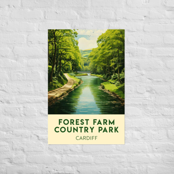 Vintage Forest Farm poster - Image 4