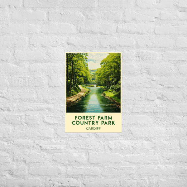 Vintage Forest Farm poster - Image 3